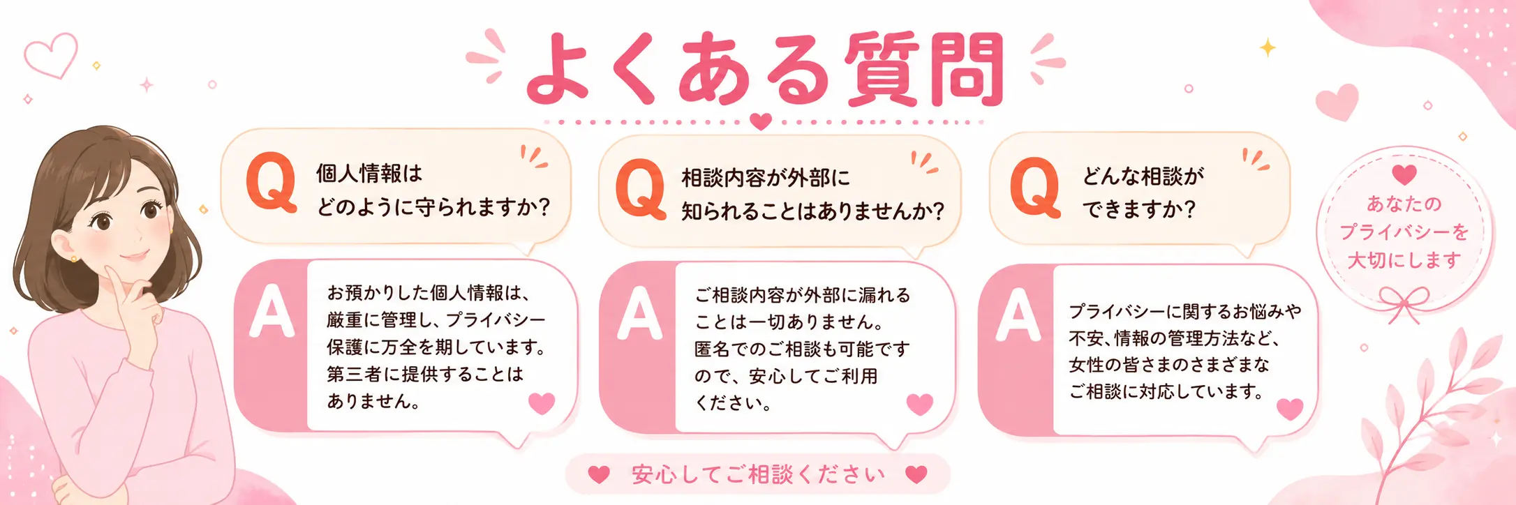 チャットレディがバレないかよくある質問